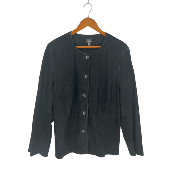 Eileen Fisher suede jacket - Picture 3 of 11